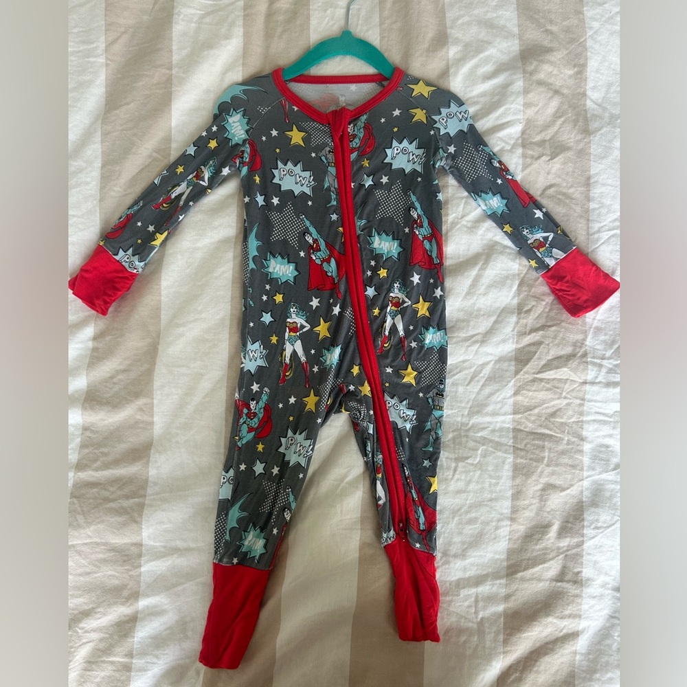 Little Sleepies- Justice League 3-6M